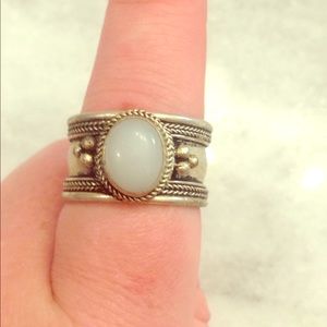 Moonstone ring